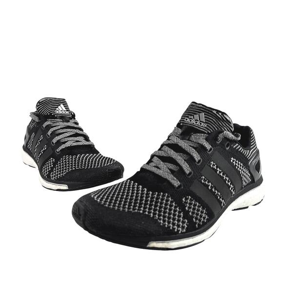 Adidas Prime Boost Women's Black Lace Up Low Top Running Sneakers Shoes Size 6 - Picture 5 of 10